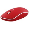 Image de Souris optique - TNB - RUBBY - 1600dpi - Sans fil - Rouge/Silver