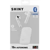 Image de Ecouteurs sans fil TWS - Tnb - Shiny - Boîtier de charge - Bluetooth - Autonomie 25h - Contrôle tactile - Blanc