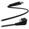 Image de Câble Lightning / USB-C - TNB - Connecteur coudé 180 - 2 mètres - Compatible iPhone/iPad