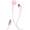 Image de Écouteurs - TNB - Type-C - Confortables - Micro - Contrôle de Volume - Rose