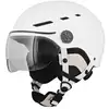 Image de Casque vélo avec visière t'nb urban moov taille l blanc