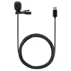 Image de Microphone Tnb INFLUENCE - cravate filaire USB-C 2m - noir