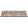 Image de Clavier De Protection Pour Macbook Or. Compatible Macbook Pro 13.3 Pro 15.4 / Pro 17 / Imac Wireless Clavier Azerty