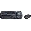 Image de Bundle Clavier + Souris Sans Fil We 1600 Dpi / 8 Touches Multimédias 2.4 Ghz / Plug & Play / Portée 8m Fonction Sommeil
