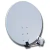 Image de Antenne Parabole Satellite - Ø 80 Cm - En Acier - Avec Lnb Universel - Blanche