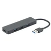 Image de Hub Usb 4 Ports Usb 3.0 Noir