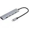 Image de Hub Usb C 5 Ports, 2 Ports Usb A 3.2 Gen 1, 2 Ports Usb-c 3.2 Gen 1 Superspeed 5gbps, 1 Port Usb-c Power Delivery Charg