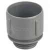 Image de Raccord PVC double Femelle - WAVIN - Manchette VIS PVC double Femelle adaptable pour bouchon D40 - Couleur gris