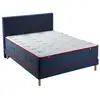 Image de Dodo - ensemble - matelas 180x200 ferme + sommier + tête de lit bleu le veritable