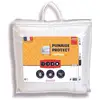 Image de Couette Tempérée 300gr/m² 240x260 Cm - Protection Anti Punaise, Anti Acarien - Blanc - Fabriqué En France