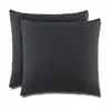 Image de Dodo - lot de 2 taies d'oreiller 2 en 1 - alèse absorbante intégrée - coloris carbone