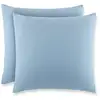 Image de Dodo - lot de 2 taies d'oreiller 2 en 1 - alèse absorbante intégrée - coloris givre