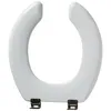Image de Abattant anti-contact simple - OLFA - Charnière en inox - Couleur principale: Blanc - Entraxe 130 à 170 mm