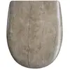 Image de Abattant déclipsable - - effet chêne vieilli 36x46.5 cm