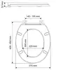 Image de Abattant wc thermodur rd 2 à descente assistée olfa 7rd9001da 581364