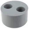 Image de Tampon de réduction incorporée PVC mâle 100 mm femelle 32/32 mm.