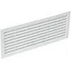Image de Grille de ventilation en applique rectangulaire 84x230mm - NICOLL - 1B111 - Blanc