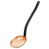 Image de NATURE ET SAVEURS - Écumoire Ø11 cm en cuivre - longueur de 32 cm