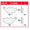 Image de Plaquettes de Frein TRW - métal fritté - MCB585SH