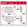 Image de Plaquettes de Frein TRW - Organique - MCB867