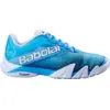 Image de Chaussures de padel Babolat Jet Premura 2 homme bleu blanc SS25 Juan Lebron