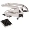 Image de Coupe frites inox 2 grilles tellier - n3023vlt 59518
