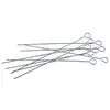 Image de Pics Et Brochettes Alimentaires Set De 10 En Inox Métallisé 32 Cm Cook In Garden