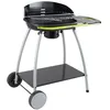 Image de COOKIN GARDEN Barbecue à charbon Isy Fonte 2 - Acier chromé - 52x36 cm - Noir gris et vert