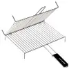 Image de Grille Double À Pieds Chrome 40 X 30 Cm Cook In Garden