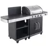Image de Barbecue À Gaz Fidji 4 + Desserte