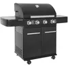 Image de Barbecue Au Gaz Fyra Avec Thermomètre - 4 Brûleurs