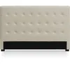 Image de MENZZO Tête de lit Luxor 180cm Beige - Simili & P.U. L180 x P8 x H120 cm