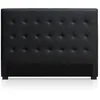 Image de Tête de lit Luxor 160cm Noir - MENZZO - Elégance - Chic