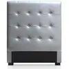 Image de Tête De Lit Capitonnée "amor" 90cm Argent