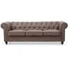 Image de Grand canapé 3 places Chesterfield Vintage