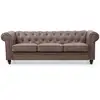 Image de Grand canapé 3 places chesterfield vintage Grand