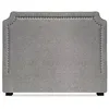 Image de Tête de lit - MENZZO - Milana - Design classique romantique - Couleur Taupe - Inspiration antique-chic