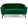 Image de Canapé 3 places scandinave Savoy Velours Vert