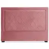 Image de Tête De Lit Velours Rose Mathy 160