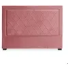 Image de MENZZO Tête de lit Meghan 160cm Velours Rose - Velours L160 x P8 x H120 cm