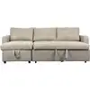 Image de Canapé d'angle convertible toledo tissu beige Toledo