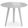 Image de Table d'appoint ronde bimix 45cm argent