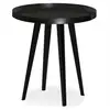 Image de Table d'appoint à rebord bimix 45cm noir
