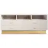 Image de Meuble Tv 4 Tiroirs Design "tazea" 150cm Taupe