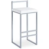 Image de Tabouret De Bar Design "dakota" 80cm Blanc