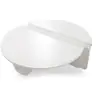 Image de Lot De 2 Tables Basses Design "armango" 90cm Blanc