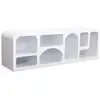 Image de Meuble Tv Design "troglodyte" 160cm Blanc
