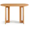 Image de MENZZO Console avec cannage 40x120cm Bohemia Chêne clair et Rotin