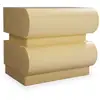 Image de Table De Chevet 2 Tiroirs "sherazade" 45cm Beige