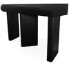 Image de Console design 2 tiroirs l120cm avec pieds obliques mezade noir Mezade